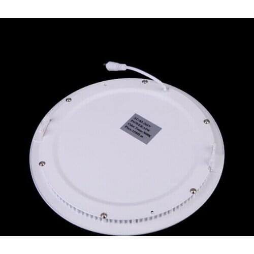 8" 18w round square led panel lights/warm white and white /AC85-265V/super thin 20mm/diameter 200mm