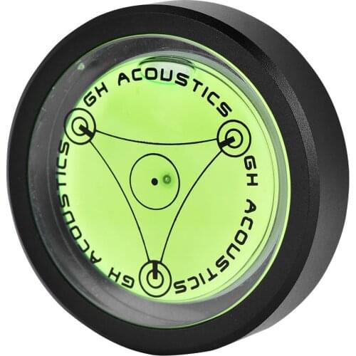 Music Hall LP Vinyl Record Stabilizer Spirit Level Bubble Accessory Turntable Bubble Degree Tonearms Set-Up Spirit Level 48x12mm