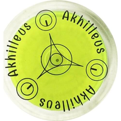 QASE 40*10mm Circular bubble level Degree Marked Surface Leveling Bullseye level bubble