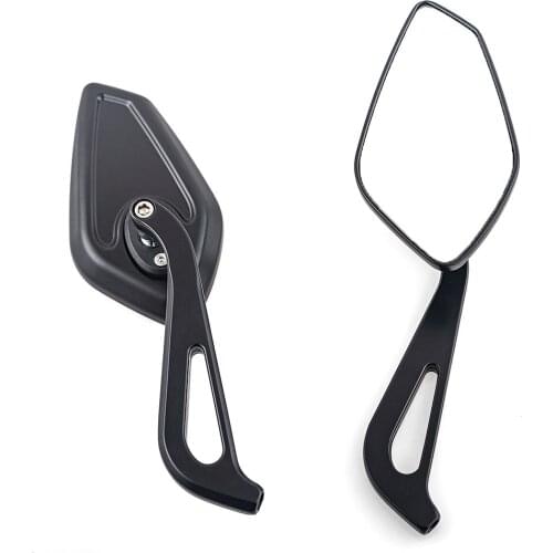 Motocross Rear View Mirrors Part Black Universal 8MM 10MM Moto Side Mirrors for Yamaha Benelli BJ150T Mirror Motorcycle Rearview