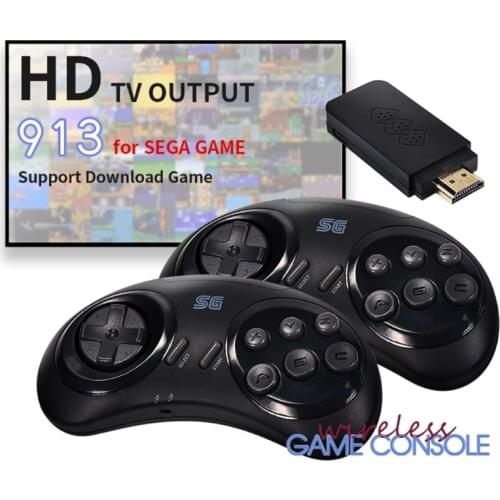 16-bit MD Wireless Console For Sega Genesis Game Stick HDMI-compatible 900+Game For Sega Genesis Mini/Mega Drive