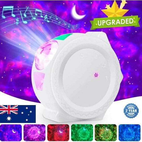3In1 LED Galaxy Starry Night Light Projector 3D Ocean Star Sky Party Lamp Gift