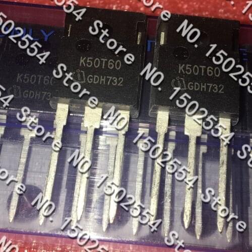 5PCS/LOT K50T60 IKW50N60T TO-247 TO3P New original In Stock