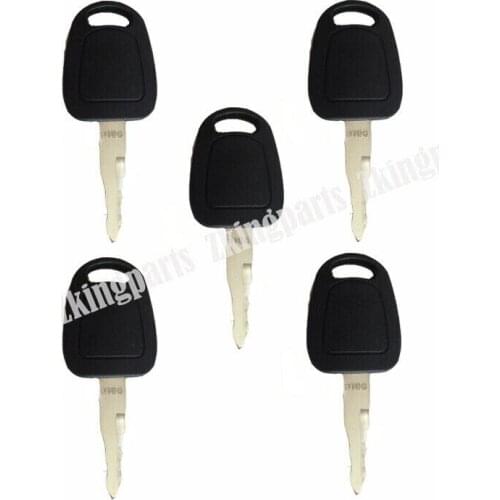 5pcs Construction Heavy Equipment Ignition key D100 Fit for Daewoo Doosan Terex
