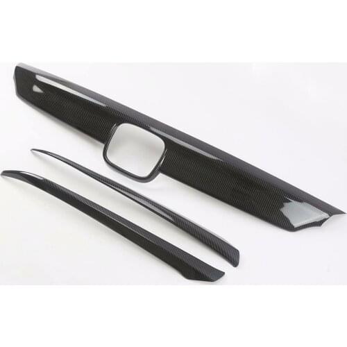 ABS Car Styling Front Hood Bonnet Grille Grill Trim Cover for Honda Accord 2018-2021 10Th