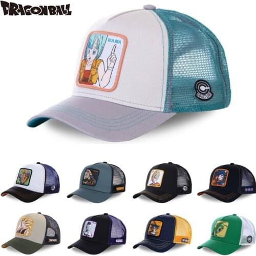 New Brand DRAGON BALL animation All Styles Snapback Cotton Baseball Cap Men Women Hip Hop Dad Mesh Hat Trucker Hat Dropshipping