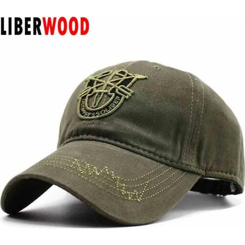 LIBERWOOD United States US Army Special Forces Arrow "De Oppresso Liber" Baseball Cap Hat Camo Adjustable Visor Sun Hats CAP
