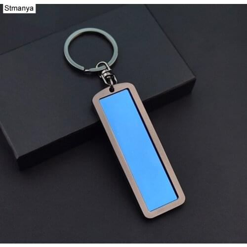 DIY Key chain - Private Custom Keychain Car Key Chain Key Ring License Plated key buckle For Car 4S sales shop Best Gift 17408