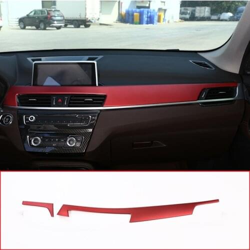 For BMW X1 F48 2016-18 ABS Plastic Car Interior Center Console Protection Panel Cover Trim Accessory For BMW X2 F47 2018
