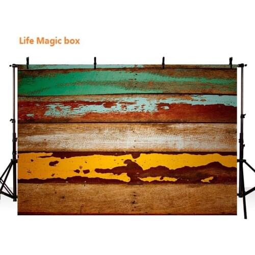 For Photo Studio Photophone Vinyl Horizontal Green Blue Yellow Woodlands Party Foto-253