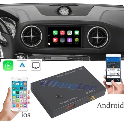 For Mercedes Benz SL MB R231 NTG Comand Car Camera Carplay Decoder Adapter Mirror Link Display Android Auto Play 360 BirdView