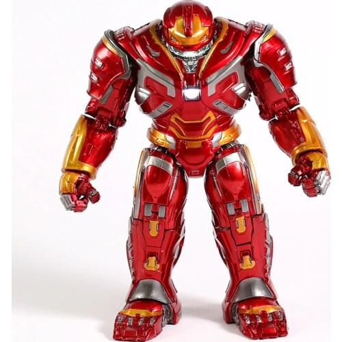 Avengers Infinity War Hulkbuster Action Figure Collectible Model Toy with LED Light 8" 20cm