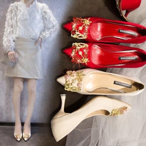 Женские туфли на шпильке ETMK China At AliExpress