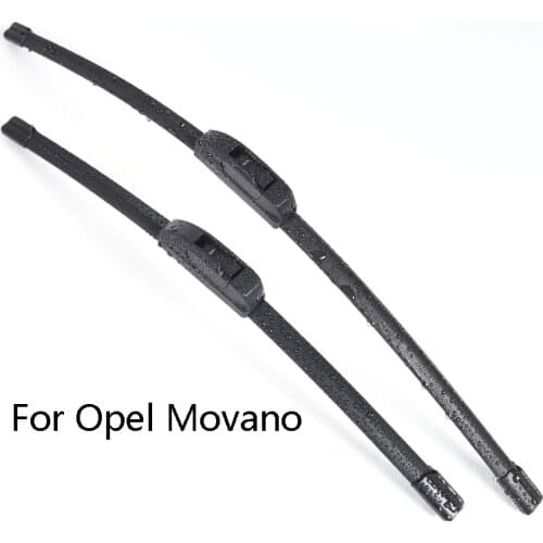 Car Windshield Wiper Blades For Opel Movan from 2001 2002 2003 2004 2005 2006 2007 2008 2009 to 2016 Car Windscreen wiper Rubber