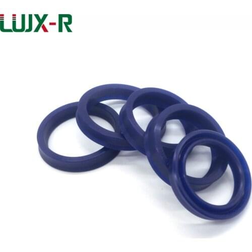 LUJX-R 2pcs UN Seal Ring ID28/30/31.5 Blue PU Gasket Pneumatic Hydraulic Oil Seal U Cup Ring For Pump Piston Cylinder Rod