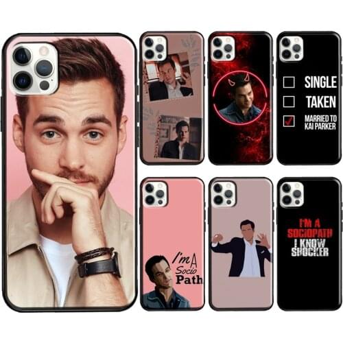 Kai Parker Soft Cover For iPhone 12 11 Pro Max X XR XS Max 5S SE 2020 8 7 Plus 12 Mini Phone Case