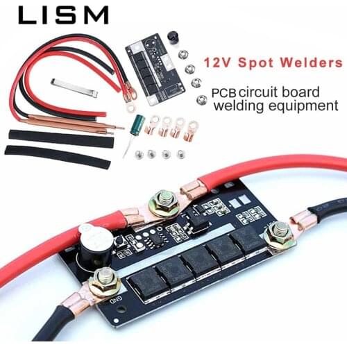 Spot Welder Set 12V Portable Battery Spot Welding Storage Set PCB Circuit Board For 18650 26650 32650 Portable Welding Equipment