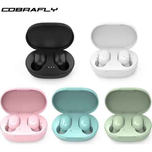 COBRAFLY A6S TWS Bluetooth Headphones Wireless Earphones Stereo Headset Super mini Skin Touch Sport Earbuds