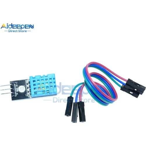 DHT11 Digital Temperature and Relative Humidity Sensor Module Board With Cable For Arduino DIY Kit
