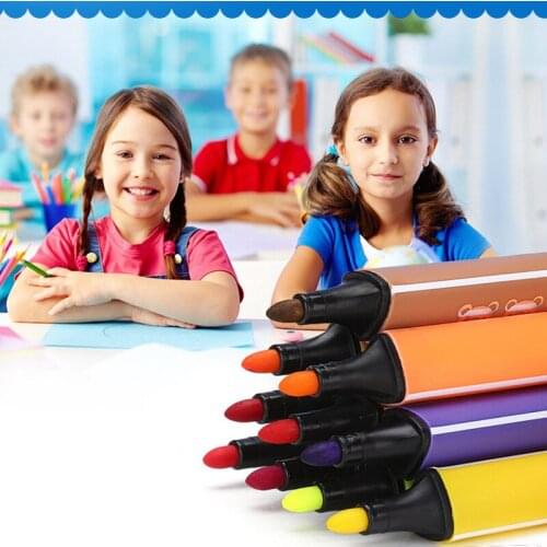 Watercolor Pen 12 / 18 / 24 / 36 / 48 Color Maker Pens Student Painting Graffiti Large Capacity Washable Color Pen Set