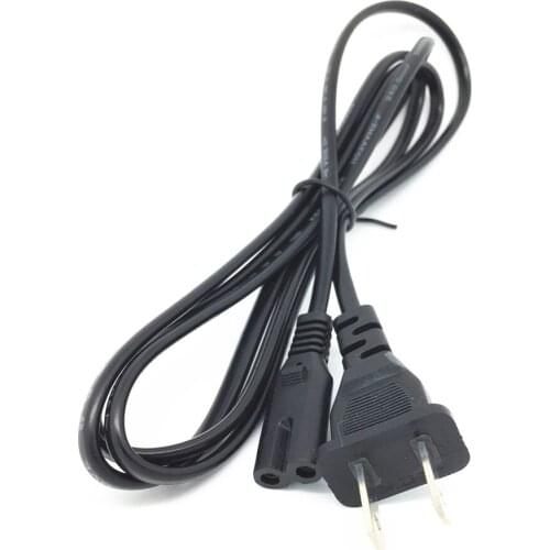 EU/US Plug 2-Prong AC Power Cord Cable Lead FOR Casio Exilim Camera Battery Charger BC-110L BC-81 L AD-C53U AD-C53U AD-C510 G