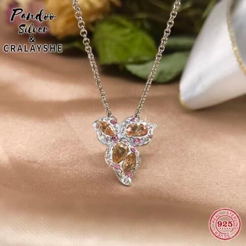 Trend S925 Sterling Silver High Quality Jewelry 1:1 Copy,SWAN GRACEFUL BLOOM Camellia Necklace Flower Elegant Gift With Logo