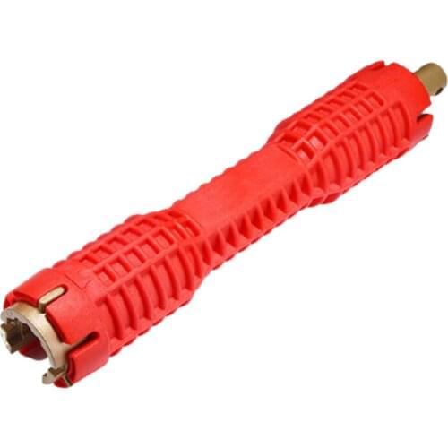 8-in-1 Sink and Faucet Installer Multi-purpose Socket Wrench Plumbing Tool for Toilet Bowl Sink Bathroom Kitchen UD88