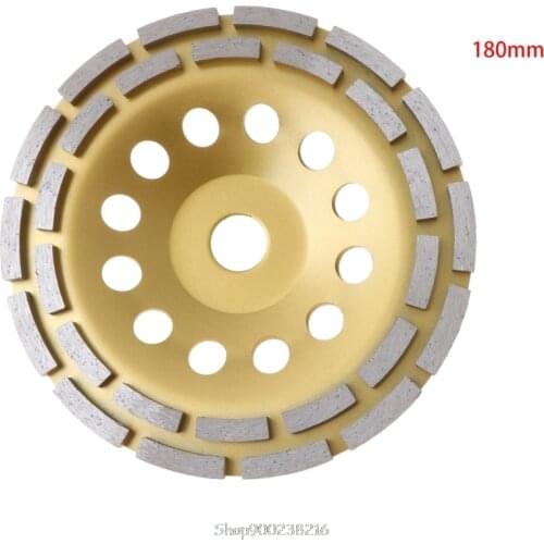 Diamond Segment Wheel Disc Grinding Cup Concrete Marble Stone Floor Polishing Plate Double Row Grinding Wheel N06 20 Dropship