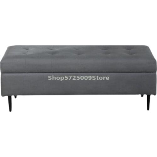 Household Doorstep Shoe Changing Stool Multifunctional Storage Stool Sofa Stool Can Store Stool Solid Wood Shoe Wearing Stool Li