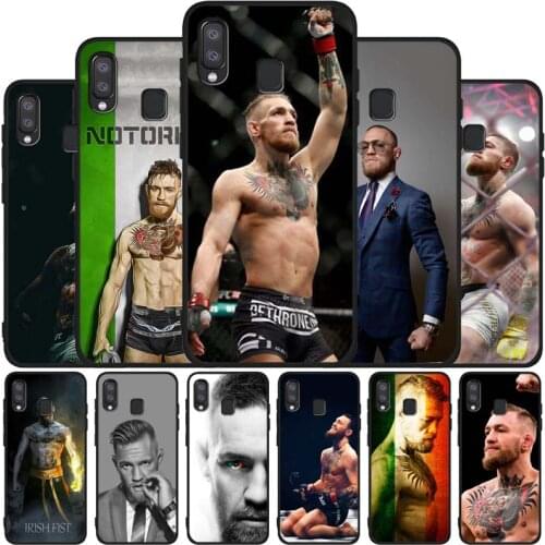 Conor McGregor black soft phone Case For Samsung A10 20 30 40 50 30S 50S 60 70 M10 M30S M40 A31 51 71 A20E A10E A21S