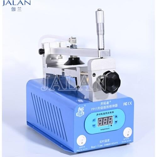 F911 Curved Screen Middle Frame Display Separator No hurt LCD Flex Adjusable Suction Heating Phone LCD Bezel Separate Machine
