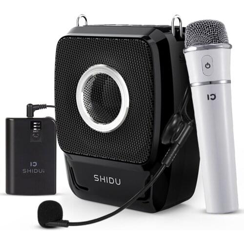 SHIDU hot selling dual Wireless teaching Amplifier set SD-S92