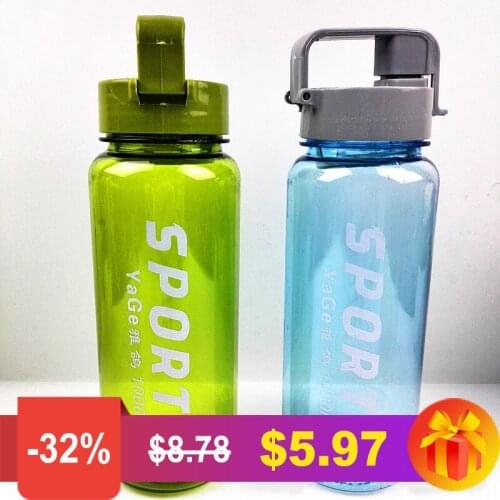 MORGIANA 1000ml Large Capacity Sport Water Bottle Outdoor Sport Drinkware Leak-proof Portable Travel Hiking Climb Water Bottle