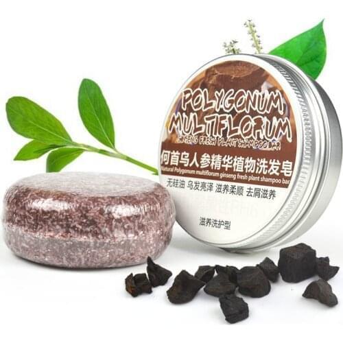 No Silicone Oil Shampoo Soap Handmade Soap Polygonum Ginseng Soap Nourishing Soap Clean The Hair Hair Care Strong Roots TSLM1