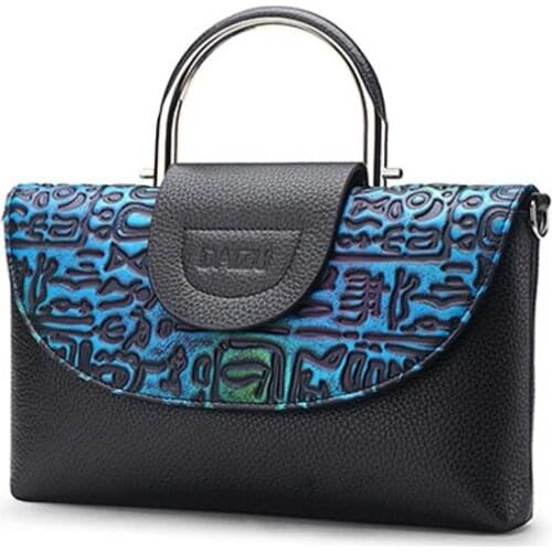 2021 New Trend Real Cowhide Handbag high-quality chain bag famous brand fashion personality one-shoulder messenger bag