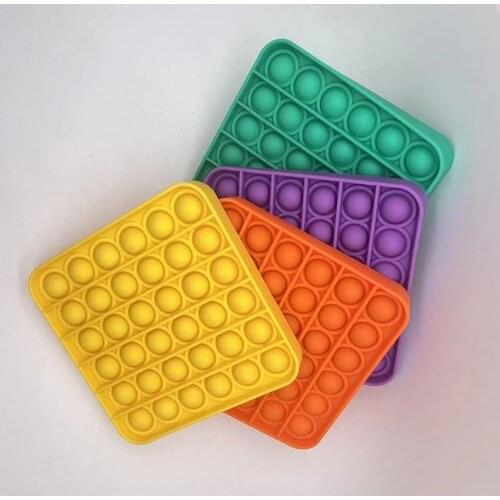 Pops Bubble Sensory Toy Autism Needs Squishy Stress Reliever Toys Adult Kid Funny Anti-stress Pops Its Fidgets Reliver Stress