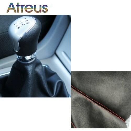 Atreus 1pc Gear shift knob dust-proof cover For Ford Focus 3 Fiesta Mondeo MK4 Kuga Fusion Ranger Toyota chr Avensis RAV4 yaris