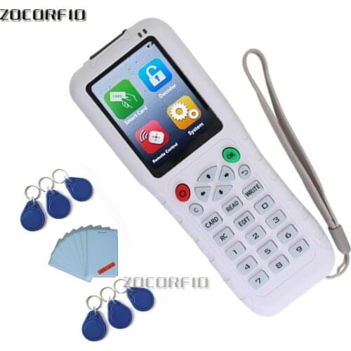Handheld ZX-copy3 125KHz/13.56MHZ RFID Duplicator Copier Writer Programmer Reader