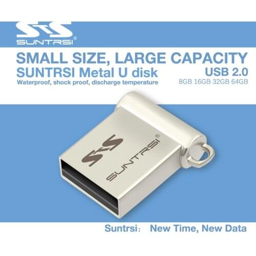 Suntrsi USB Flash Drive 4g 8g Pen drive 16g 32g 64G pendrive 128G usb флешка waterproof u-disk 2.0 key stick gift for PC
