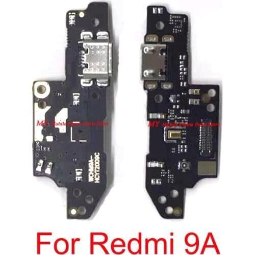USB Charging Dock Board Port Flex Cable For Xiaomi Mi Redmi 9A USB Charger Charge Port Board Connector Flex Cable For Redmi9a
