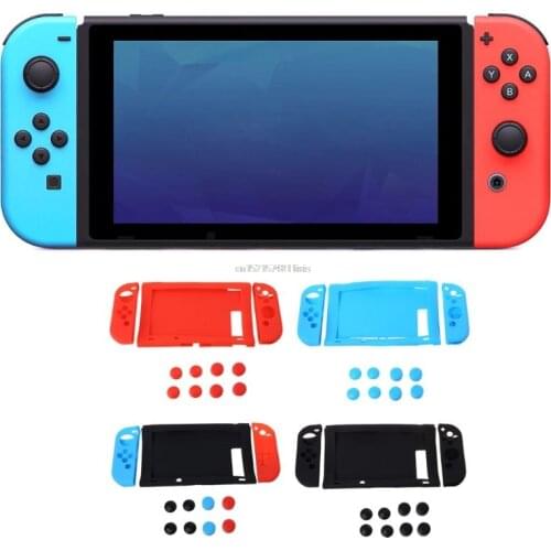 Protective Sink Cover Case Cap Soft Silicone Shockproof Anti-Wear Replacement for Nintendo Switch Console NS Joy-Con Controller