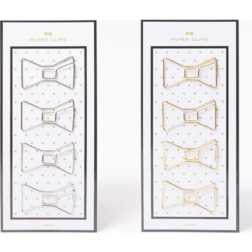 Bow clip diy accessories bookmark bookend clip basic butterfly knot