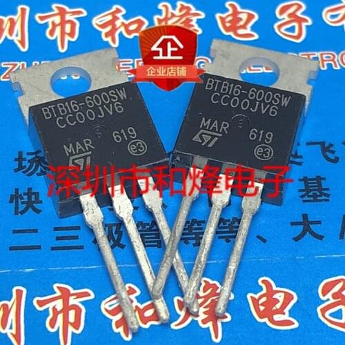 100% New&original BTB16-600SW TO-220 600V 16A
