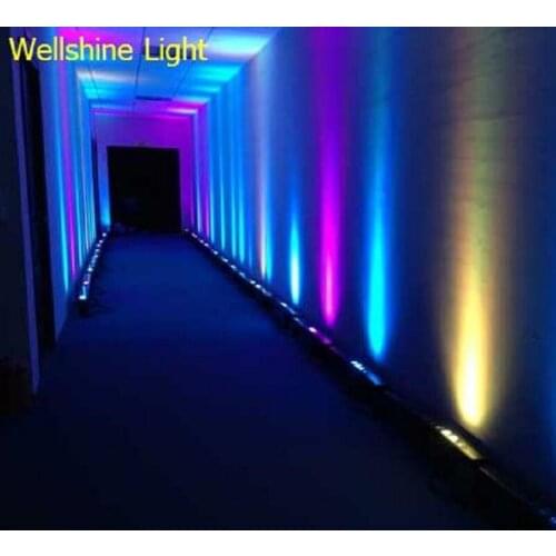 8pcs/lot Flightcase Professional 4IN1 RGBW Color Pixel 18*10w Led Wall Washer