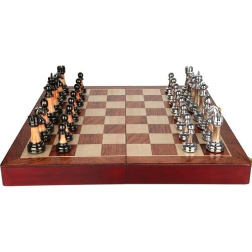 Accessories Gift Design Chess Board Luxury Table Mini Adult Chess Games Children Family Juegos De Mesa Travel Games DL60XQ
