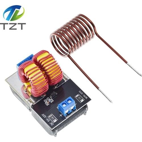 DC 5-12V Mini ZVS Low Voltage Induction Heating Power Supply Module Induction Heating board for induction Heating with Coil