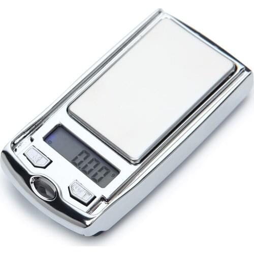 100g*0.01g Mini Electronic Digital Pocket Scale LCD Jewelry Gold Car Key Weighing Scale Gram Weight Balance Scales Blue Backlit