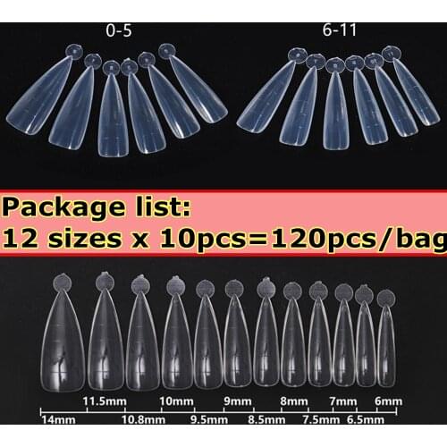 BNG 120pcs Square Dual Nail Form French False Extension Tips Poly Nails Gel System UV GEL Acrylic DIY Decoration Art Mold