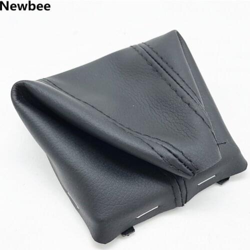 PU Leather Car Gear Shift Collars Gaiter Knob Boot Cover Case Replacement For Ford/C-Max 2007-2010 /Focus/C-Max 2003-2007