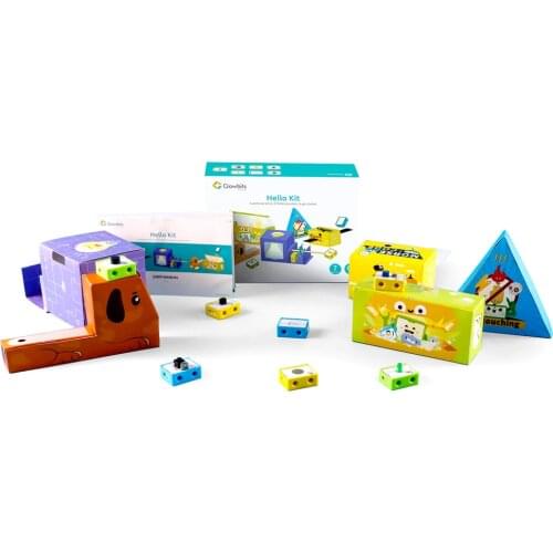 Crowbits Hello Kit- Free of Programming STEM Educational Tool DIY Learning Kit Toy Building Blocks For Kids Gifts
